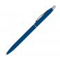 Preview: 10 Kugelschreiber mit Namensgravur - aus Metall - gummiert - Farbe: blau