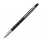 Preview: 10 Kugelschreiber mit Namensgravur - aus Metall - slimline - Farbe: schwarz