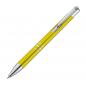 Preview: 100 Kugelschreiber aus Metall / Farbe: gelb
