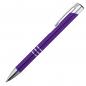 Preview: 100 Kugelschreiber aus Metall / Farbe: lila
