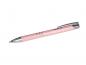 Preview: 100 Kugelschreiber aus Metall mit Gravur / Farbe: pastell rosa