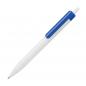 Preview: 100x Druckkugelschreiber mit Namensgravur - Farbe: weiß-blau