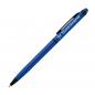 Preview: 10x Kugelschreiber mit Gravur / aus Metall / mit Touchfunktion / Farbe: blau
