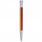 Preview: 10x Kugelschreiber mit Namensgravur - aus Metall - Farbe: orange