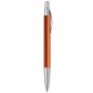 Preview: 10x Kugelschreiber mit Namensgravur - aus Metall - Farbe: orange