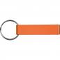 Preview: 10x Schlüsselanhänger mit Gravur / mit Flaschenöffner / Farbe: orange