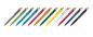 Preview: 12 Kugelschreiber aus recyceltem Aluminium mit Gravur / 12 Farben