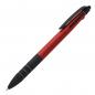 Preview: 3 Kugelschreiber 4in1 mit Gravur /mit 3 Schreibfarben und Touchpen