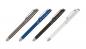 Preview: 4x Rollerball mit Gravur / aus Metall / mit 2 Zierringen / 4 Farben