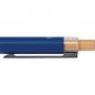 Preview: 5 Kugelschreiber aus recyceltem Aluminium mit Namensgravur - Farbe: blau