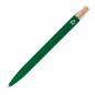 Preview: 5 Kugelschreiber aus recyceltem Aluminium mit Namensgravur - Farbe: grün