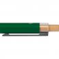 Preview: 5 Kugelschreiber aus recyceltem Aluminium mit Namensgravur - Farbe: grün