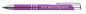 Preview: 50 Kugelschreiber aus Metall / mit Gravur / Farbe: lila