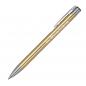 Preview: 50 Kugelschreiber aus Metall mit Gravur / Farbe: gold