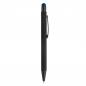 Preview: 5x Touchpen Kugelschreiber mit Namensgravur - aus Metall - Stylusfarbe: blau