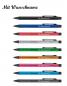 Preview: 9 Kugelschreiber aus Metall mit Namensgravur - 9 verschiedene Farben