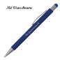 Preview: 9 Touchpen Kugelschreiber mit Namensgravur - aus Metall - 9 verschieden Farben