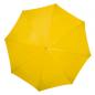 Preview: Automatik-Regenschirm mit Namensgravur - Farbe: gelb