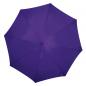 Preview: Automatik-Regenschirm mit Namensgravur - Farbe: lila