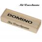 Preview: Domino Spiel mit Namensgravur - aus Holz - Reisespiel