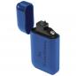 Preview: Elektronisches Feuerzeug  mit Gravur / USB Feuerzeug / Farbe: blau