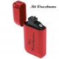 Preview: Elektronisches Feuerzeug mit Namensgravur - USB Feuerzeug - Farbe: rot