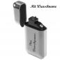 Preview: Elektronisches Feuerzeug mit Namensgravur - USB Feuerzeug - Farbe: silber