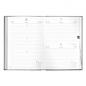 Preview: Herlitz Buchkalender 2025 mit Namensgravur - Chefkalender - A5 - Farbe: blau