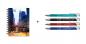 Preview: Herlitz Schülerplaner 2019 - 2020 / A6 "New York" + 4 Kugelschreiber mit Gravur