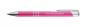 Preview: Kugelschreiber aus Metall / mit Gravur / Farbe: pink