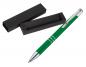 Preview: Kugelschreiber aus Metall / mit Pappetui / Farbe: grün