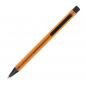 Preview: Kugelschreiber aus Metall mit Gravur / Farbe: orange