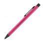 Preview: Kugelschreiber aus Metall mit Gravur / Farbe: pink
