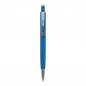 Preview: Kugelschreiber mit Namensgravur - aus Metall - mit Soft Touch - Farbe: hellblau