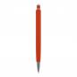 Preview: Kugelschreiber mit Namensgravur - aus Metall - mit Soft Touch - Farbe: orange