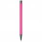 Preview: Kugelschreiber mit Namensgravur - aus Metall - mit Soft-Touch - Farbe: pink