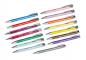 Preview: MEGABUNT 50 Metall-Kugelschreiber mit 50 verschiedene Farben mit Gravur