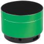 Preview: Mini Bluetooth Lautsprecher mit Gravur / aus Aluminium / Farbe: grün