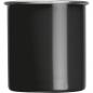 Preview: Nostalgische Stahltasse mit Gravur / Kaffeetasse / 350 ml / Farbe: schwarz