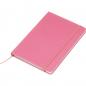 Preview: Notizbuch mit Gravur / DIN A5 / Umschlag aus PU / 160 Seiten / Farbe: pink