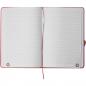 Preview: Notizbuch mit Gravur / DIN A5 / Umschlag aus PU / 160 Seiten / Farbe: pink