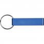 Preview: Schlüsselanhänger mit Gravur / mit Flaschenöffner / Farbe: blau