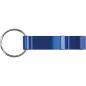 Preview: Schlüsselanhänger mit Gravur / mit Flaschenöffner / Farbe: blau