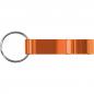 Preview: Schlüsselanhänger mit Gravur / mit Flaschenöffner / Farbe: orange