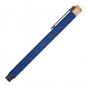 Preview: Schreibset mit Kugelschreiber und Rollerball aus Metall mit Gravur / Farbe: blau