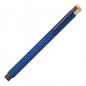 Preview: Schreibset mit Kugelschreiber und Rollerball aus Metall mit Gravur / Farbe: blau