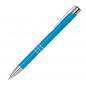 Preview: Schreibset mit Namensgravur - Touchpen Kugelschreiber+Kugelschreiber - hellblau