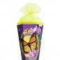 Preview: Schultüte / Zuckertüte / 85cm / eckig / "Schmetterling"