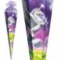 Preview: Schultüte mit Gravur / Zuckertüte / 85cm / eckig / "Magic Pegasus"