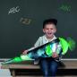 Preview: Schultüte mit Gravur / Zuckertüte / 85cm / eckig / "Racing"